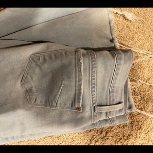 James Jeans, Sz 27, fit and flair with distressed hem